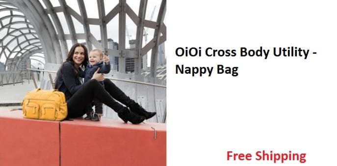 OiOi Cross Body Utility - Nappy Bag
